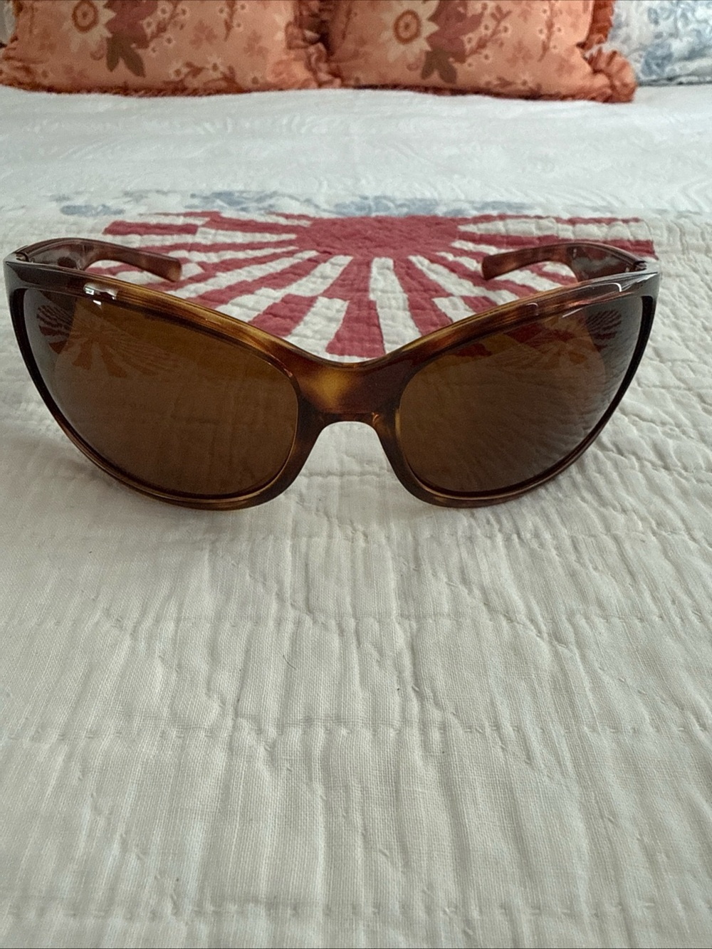 PRADA SPRO3G Tortoise Sunglasses 68017 2AU-2Z1 115 Brown Lens